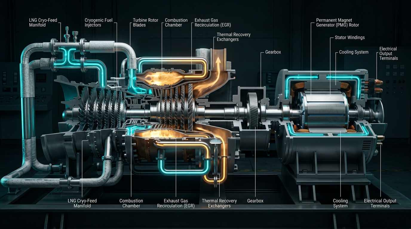 NexGen Powertrain Cutaway CAD Visualization